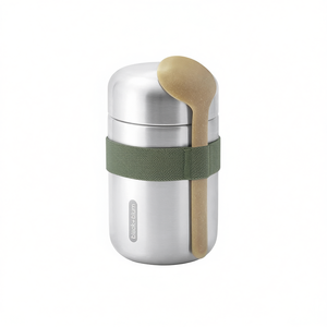 Black+Blum Food Flask Contenant isotherme en acier inoxydable de 500 ml avec cuillère pour les repas en déplacement - Product Image 2