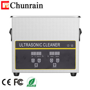 FCC CE ROHS Desktop pulitore Ad Ultrasuoni 3L con riscaldatore per il Medico di Laboratorio Dentale Componenti CR-020S 3.2L 40 khz 68 KHZ 80 KHZ - Product Image 2