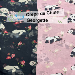 Ours Offres Spéciales imprimé 100% polyester Tissu satiné imitation pour pyjama - Product Image 6
