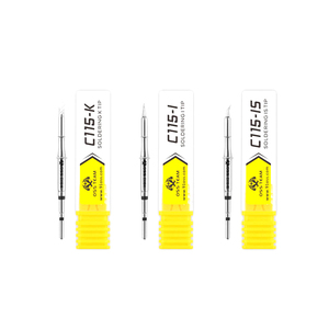 Pointe de fer à souder <span class=keywords><strong>OSS</strong></span> C115 K/IS/I compatible avec la station de soudage T12, noyau chauffant de remplacement pour la réparation de téléphones - Product Image 1