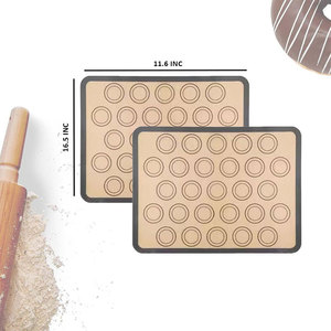Customized Non-Stick Food Grade Silicone Baking Mat High Temperature Resistant with Logo Color <b>Box</b> for Cooking or Baking - Product Image 3