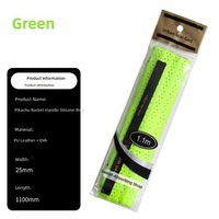 Bande adhésive pour poignée de raquette de pickleball et de badminton, PU+EVA, perforée, respirante, amortissante, durable, résistante à l'usure, antidérapante, pour le divertissement