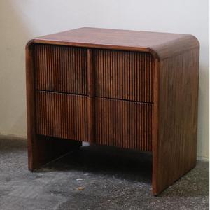 Meuble de chambre à coucher de style américain moderne de haute qualité, table de chevet en <span class=keywords><strong>bois</strong></span> pour villa intérieure - Product Image 1