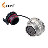 Connecteur d'alimentation industriel étanche WEIPU 10A mâle-femelle, série signal fonctionnelle, 3 broches