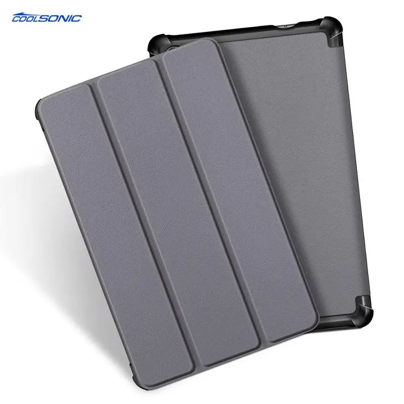 China Factory Classical Trifold Shockproof PC Leather Case Tablet For Lenovo Tab M10 HD 2nd Gen TB-X306X/F