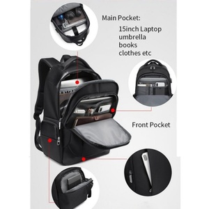 Hot Selling Business Shoulder USB Charging Laptop <b>Backpack</b> Waterproof - Product Image 5