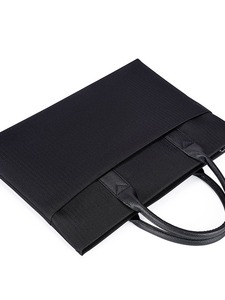 Office Briefcase Simple Modern <b>Computer</b> Business Laptop Waterproof Messenger Bag Nylon Briefcases. - Product Image 5