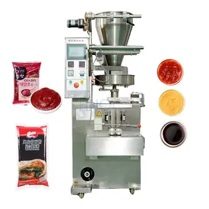 Mesin Paket Otomatis Bee Bagger Harga Mesin Sucruber Fruit Pulp Mango Zip Lock Bag Liquid Twin Pack Machine