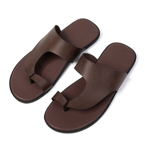 Sandales <span class=keywords><strong>tongs</strong></span> pour hommes, nouvelle mode estivale, respirantes, <span class=keywords><strong>chaussures</strong></span> plates décontractées, antidérapantes pour l'extérieur - Product Image 5