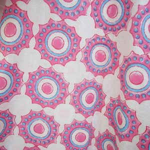 Durable Quality Printed 100% Cotton Breathable Washable Fabric Women's Casual Wear Midi Dresses with <b>Belt</b> From Indian Suppliers - Product Image 1