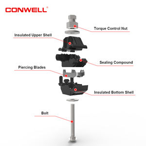 <span class=keywords><strong>Connecteur</strong></span> de robinet de perçage d'isolation Ipc électrique basse tension pour câble ABC - Product Image 4