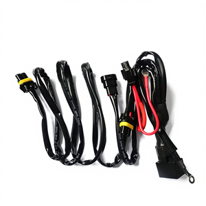 Arnés de Relé de Cable Grueso de Alta Potencia - 12V/24V de Alta Resistencia y Gran Corriente para Luces <span class=keywords><strong>LED</strong></span> HID Todoterreno H4 <span class=keywords><strong>H1</strong></span> H7 9005 - Product Image 1