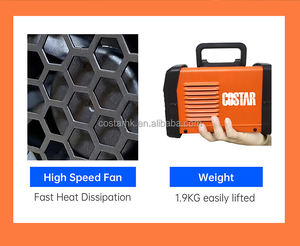 Pequeña máquina de soldadura MMA con arco de 220V maquina de soldar y puede soldar electrodos de soldadura de 3,2mm durante mucho tiempo - Product Image 3