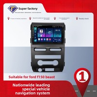 Video mobil Android untuk Ford Raptor F150 2008-2014 Multimedia Radio Stereo navigasi GPS Carplay Wifi DSP