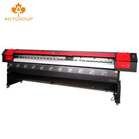 Machine à jet d'encre xp600 i3200, publicité extérieure, grand format, 8 pieds, 2 têtes, traceur de bandérole flexible, imprimante éco-solvant, grand format, 3.2m