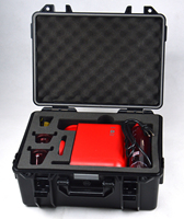 Boîte à outils portable en plastique ABS SC044, OEM/ODM, étanche, anti-poussière, résistante à l'humidité, résistante aux chutes, support réglable, utilisation en aviation