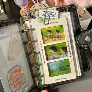 Promotion Custom Logo Faux Leather M5 <b>Notebook</b> High-end Niche Vintage Retro DIY Student Diary Pocket <b>Notebook</b> - Product Image 4