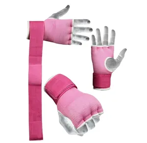 Оптовая продажа, дешевые боксерские тренировочные внутренние перчатки, гелевая набивка для рук