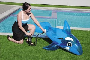 Bestway 41037 Baleine en PVC durable Flotteur de <span class=keywords><strong>piscine</strong></span> pour enfants 1.57 <span class=keywords><strong>m</strong></span> X 94 cm Jouets de jeu d'eau - Product Image 2
