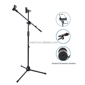 Soporte de micrófono de transmisión multifunción con soporte de teléfono para grabación de podcast en vivo, programa de transmisión en vivo, 2 unidades - Product Image 6