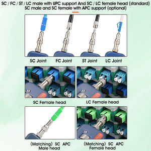 COMPTYCO Fiber optik mikroskop AUA-400 FTTH temizleme aracı yüz büyüteç SCUPC/SCAPC arayüzü Fiber optik yüz dedektörü - Product Image 3