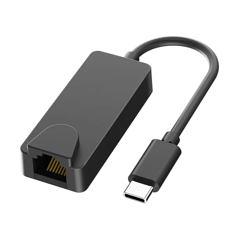 Jmax USB-C USB C Hub Ethernet vers RJ45 1000Mbps Gigabit Ethernet Adaptateur réseau pour Macbook