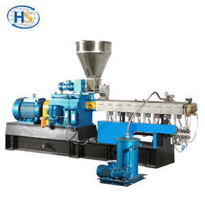 Extrudeuses bivis avec PLC et boîte de vitesses pour machine à masterbatch de couleur PP PE et de remplissage Caco3, moteur à économie d'énergie - Product Image 4