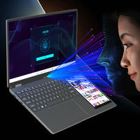 OEM Dual Screen Laptop Intel N95 32GB RAM 2TB SSD 15.6 Inch Touch Sub Screen Wholesale Notebook for AMZ Shopify Store Manager