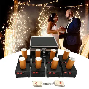 Factory Sale Stage Ice Cold Fountain Wedding Fireworks Firing System with Remote Controller