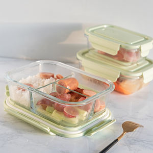 Oneup — boîte à Bento étanche, boîtier de repas pour adulte, 2 compartiments, micro-ondes chauffage, vente en gros - Product Image 5