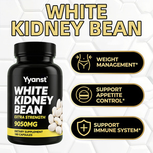 แคปซูลยาลดความอ้วนยาลดความอยากอาหารแคปซูลสารสกัดจากถั่วขาววีแกน - Product Image 4