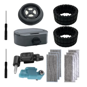 Pour <span class=keywords><strong>iRobot</strong></span> <span class=keywords><strong>Braava</strong></span> <span class=keywords><strong>Jet</strong></span> <span class=keywords><strong>M6</strong></span> filtre réservoir d'eau vadrouille tissu roue buse de pulvérisation Kit pièces de rechange aspirateur accessoires de remplacement - Product Image 1