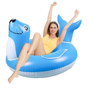 Fête d'été Piscine Fun PVC Gonflable Lion de <span class=keywords><strong>mer</strong></span> Anneau de natation Piscine Flotteur <span class=keywords><strong>Tube</strong></span> - Product Image 1
