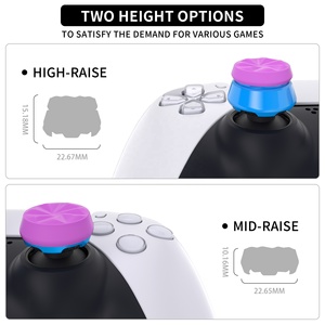 PlayVital Thumbs <span class=keywords><strong>Pro</strong></span> Thumbstick Extender Joystick Grip Covers para <span class=keywords><strong>Dualsense</strong></span> PS5 Playstation <span class=keywords><strong>5</strong></span> Controller - Product Image 3