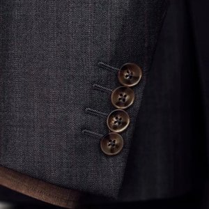 Abiti <span class=keywords><strong>su</strong></span> <span class=keywords><strong>Misura</strong></span> all'Ingrosso |   Logo e dimensioni personalizzati direttamente dalla fabbrica |   Tessuto a Righe 50% Lana per Abiti <span class=keywords><strong>su</strong></span> <span class=keywords><strong>Misura</strong></span> da Uomo, Basso MOQ - Product Image 4