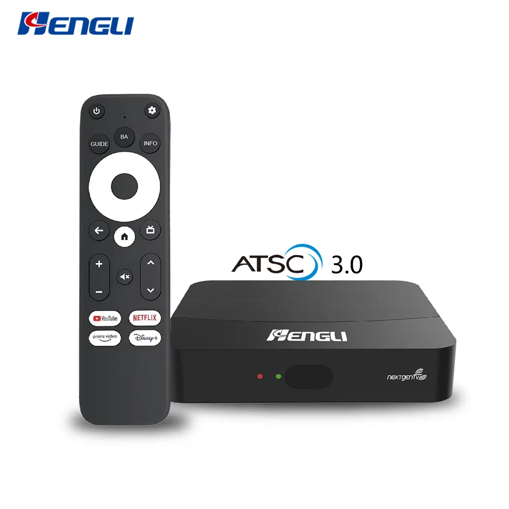 Nextgen TV Box atsc3.0 4K Box Reproductor multilingüe 4K ATSC 3,0 caja de TV digital