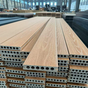 Tarima <span class=keywords><strong>de</strong></span> Exterior Impermeable con Aspecto <span class=keywords><strong>de</strong></span> <span class=keywords><strong>Madera</strong></span>, Tarima <span class=keywords><strong>de</strong></span> PVC Compuesto WPC para Terraza, Patio, Jardín - Product Image 5