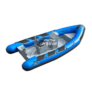 <span class=keywords><strong>Bateau</strong></span> <span class=keywords><strong>de</strong></span> pêche gonflable Hedia Factory 17 pieds, coque en fibre <span class=keywords><strong>de</strong></span> verre légère, RIB 500 Hypalon - Product Image 3
