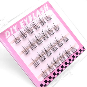 Không thấm nước Pre Maped 7-14 ngày kéo dài Pre dán lông mi handmade Báo Chí trên cụm DIY lông mi bán buôn tự dính Lash - Product Image 1