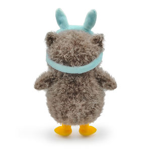 Juguete de Peluche Suave con Diseño de Búho, Unisex, Personalizado, Creativo y Adorable, con Antifaz, Relleno de Algodón PP, para Regalo - Product Image 4