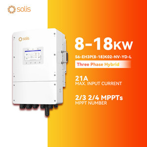 Nuevo Controlador de Carga Solar MPPT de 48V, 3 Fases, 8Kw, 10Kw, 15Kw, 10Kva, 12Kva, Híbrido para Red Solar - Product Image 1