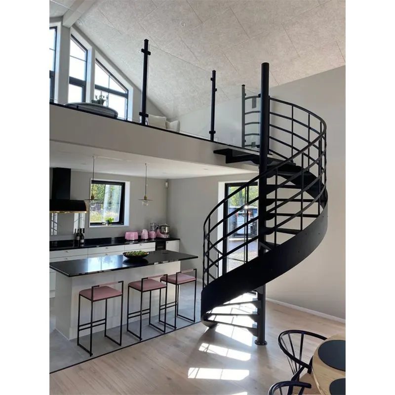 Blh-11 Hot Sale Spiral Staircase Second Hand Round Stairs Spiral Staircase Outdoor For House And Villa