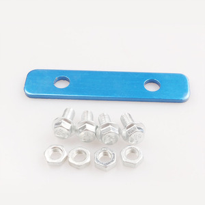 Marco de Matrícula de Aleación de Aluminio de 300 mm con Abrazadera Azul de Uso General - Product Image 2
