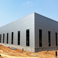 Structure en acier modulaire extensible pour entrepôt industriel, matériau de construction rapide pour atelier, commerce et opérations logistiques