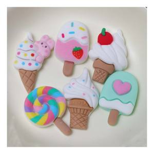 100 Pezzi Resina Alimentare Estiva: Coni <span class=keywords><strong>Gelato</strong></span>, Lecca-lecca, Gelati su Stecco, Resina Piatta per Fai da Te, Accessori per Capelli per Bambini, Decorazioni per Cover Telefono, Patch Artigianali - Product Image 2