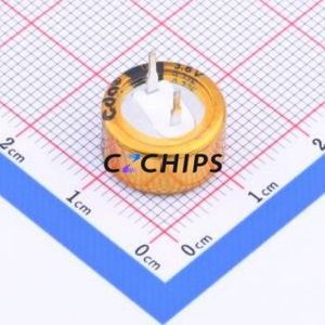 ตัวเก็บประจุ CBH3R6224CF-ZJ ซูเปอร์คาปาซิเตอร์ผ่านรู (THT) 0.22F -20% ~ + 80% 3.6V 2uA @ 72hrs - Product Image 2