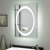 Système Android Hôtel De Luxe IP44 LED Salle De Bain Miroir Magique TV