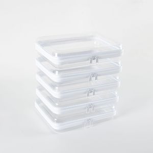 Estuche de Almacenamiento de Cosméticos Transparente, Rígido y Duradero, con Cierre, Gran Capacidad, Impermeable, para Viaje - Product Image 2