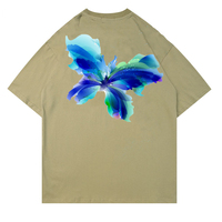 Fournisseurs en gros de vêtements en jersey 220 Gsm T Shirt en coton pour hommes Impression T-shirts pour garçons (vieux)