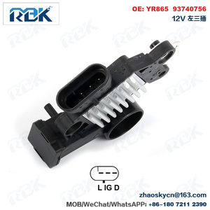 Regulador de Generador Rbk 93740756 Yr865 12V, Piezas de Alternador para Reemplazo y Reparación - Product Image 3